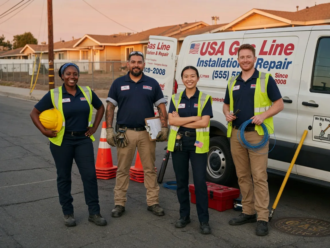 Gas Line Installation company in Claremont, CA